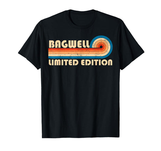 Bagwell 70S 80S Sunset Stripe T-Shirt - Casual Everyday Wear Men Women - T-Shirt, Sweatshirt, Hoodie