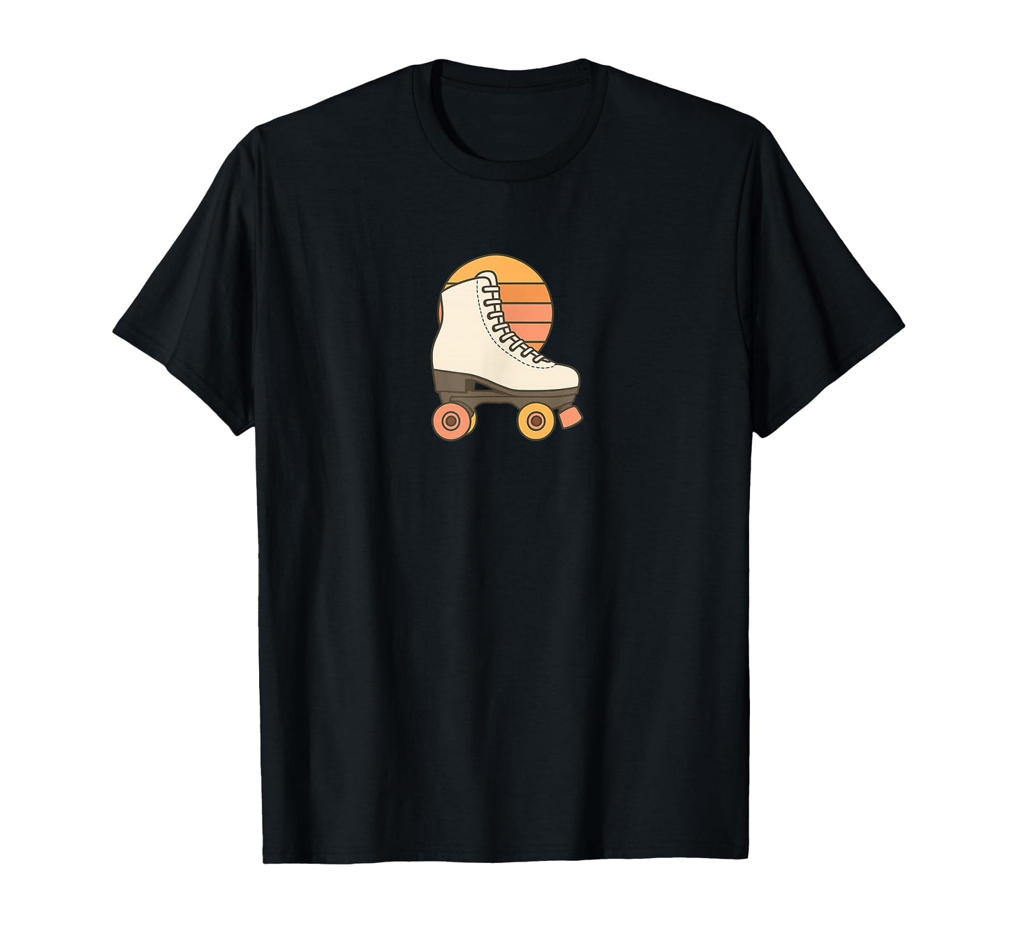 Roller Skate 70S Sunset T-Shirt - Minimalist Print Men Women - T-Shirt, Sweatshirt, Hoodie