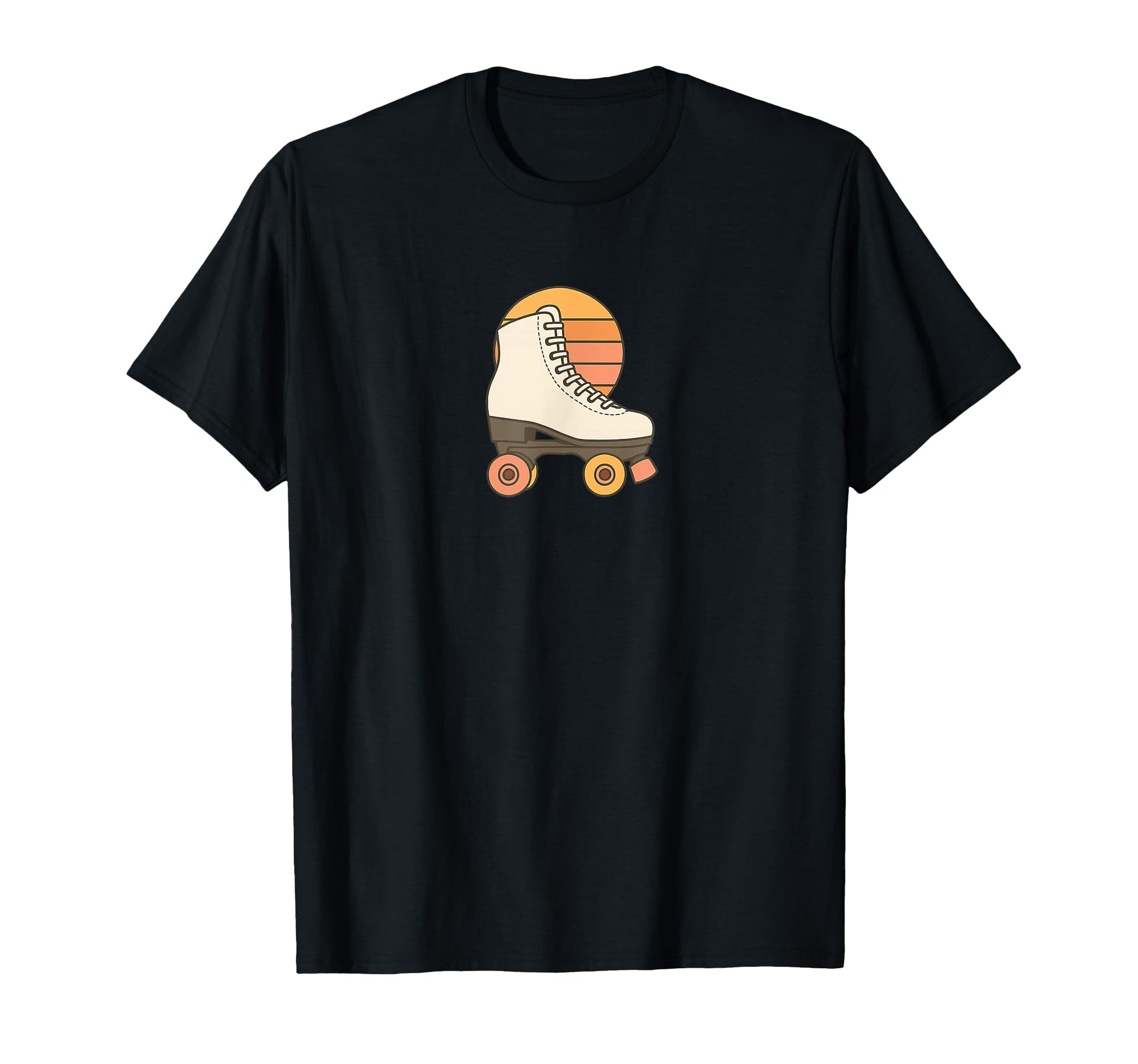 Roller Skate 70S Sunset T-Shirt - Minimalist Print Men Women - T-Shirt, Sweatshirt, Hoodie