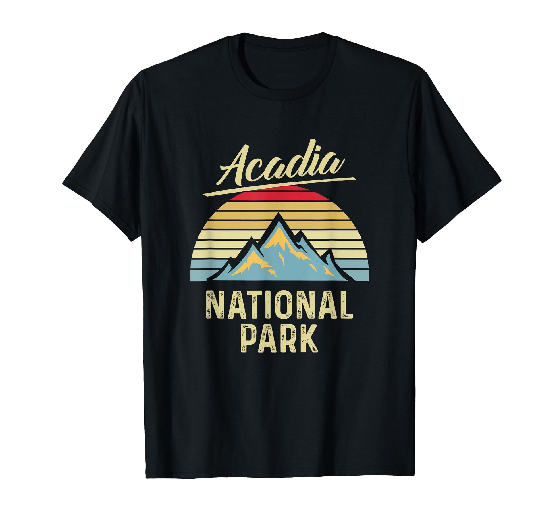 Acadia National Park Maine Mountains T-Shirt - Trendy Graphic Unisex - T-Shirt, Sweatshirt, Hoodie