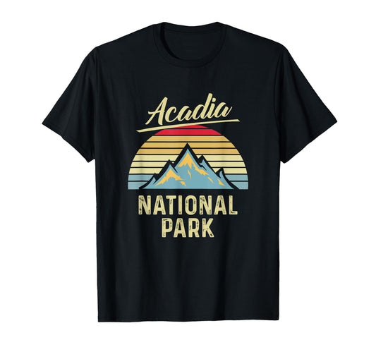 Acadia National Park Maine Mountains T-Shirt - Trendy Graphic Unisex - T-Shirt, Sweatshirt, Hoodie