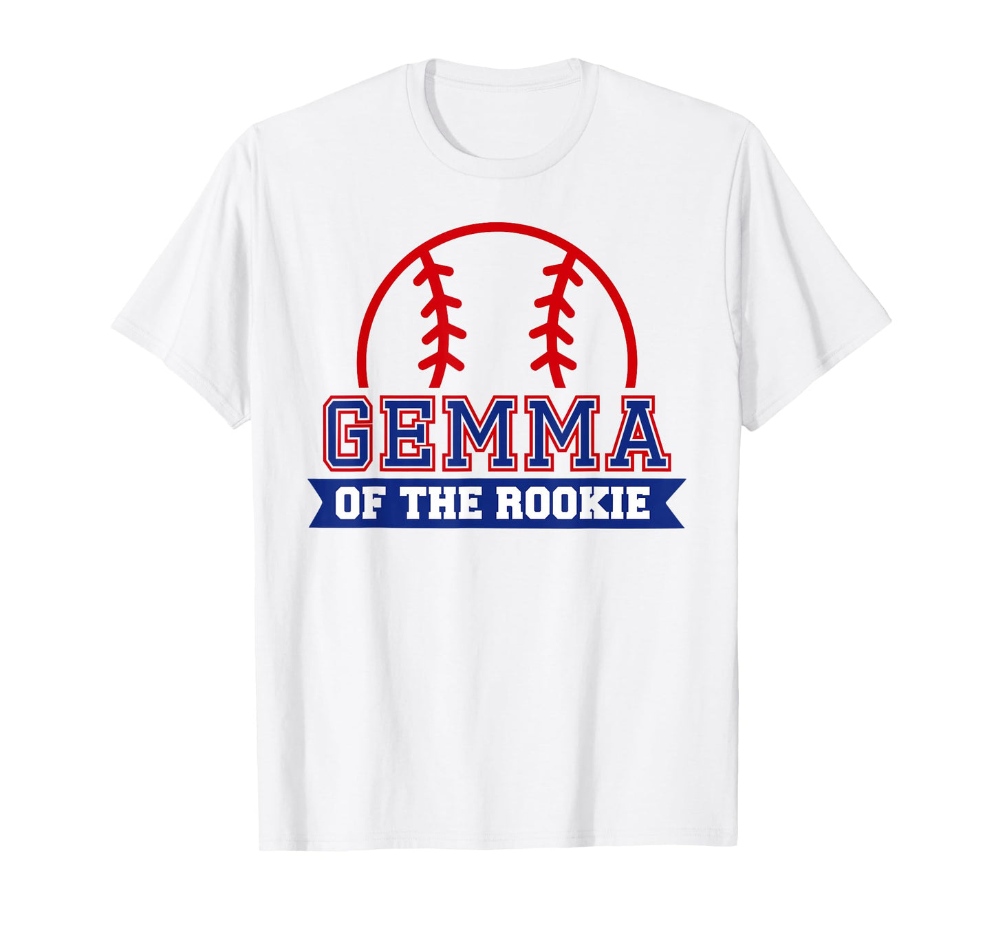 Gemma Rookie 1St Birthday Baseball T-Shirt - Unique Graphic Men Women - T-Shirt, Sweatshirt, Hoodie