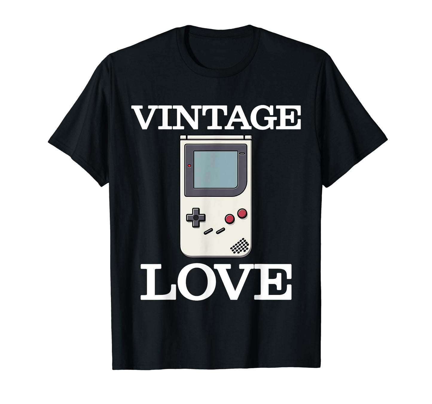 Love Console Gaming Gamer 90S T-Shirt - Minimalist Print for Adults - T-Shirt, Sweatshirt, Hoodie
