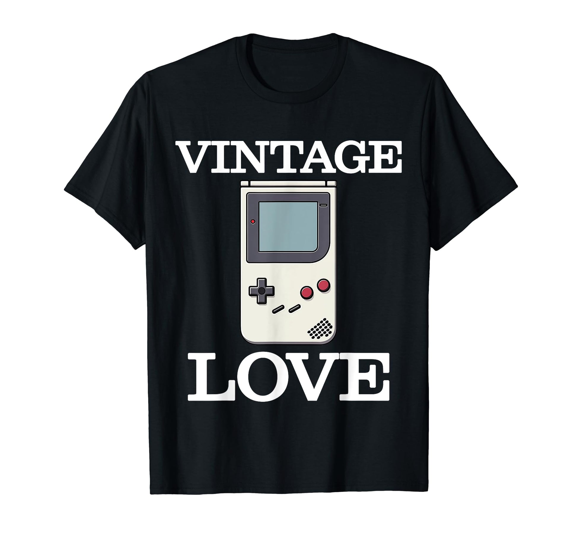Love Console Gaming Gamer 90S T-Shirt - Minimalist Print for Adults - T-Shirt, Sweatshirt, Hoodie