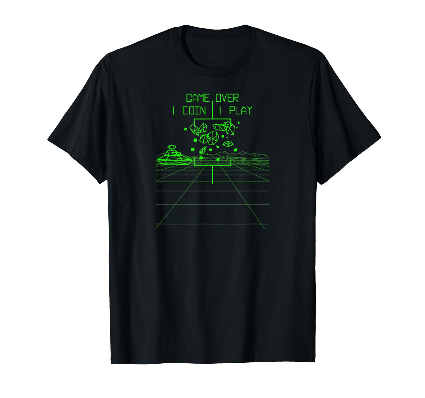 Game Over 80S Video Arcade 8 Bit Pixel T-Shirt - Unique Graphic for Adults - T-Shirt, Sweatshirt, Hoodie