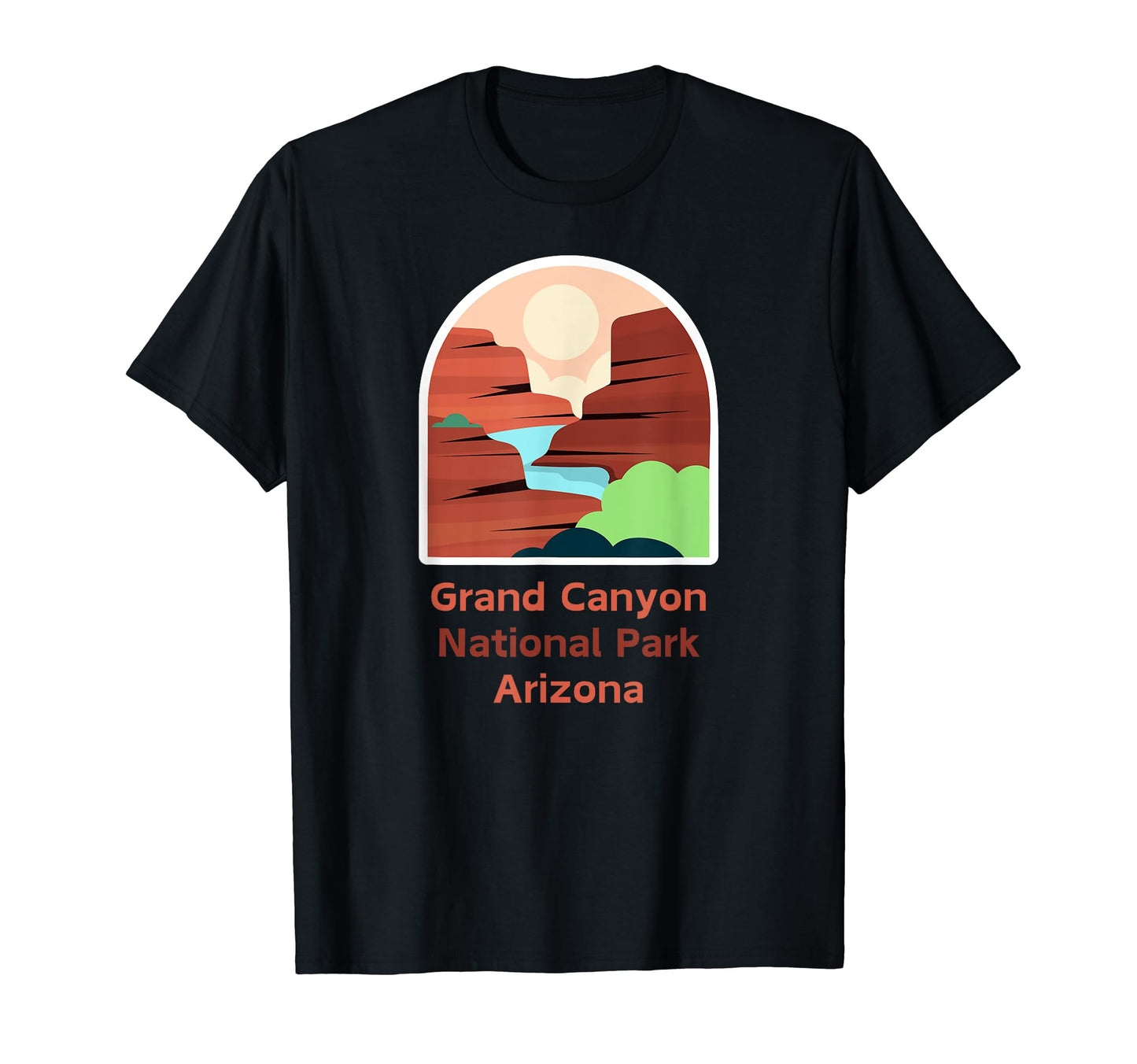 Grand Canyon National Park Arizona Hiking T-Shirt - Graphic Print Men Women - T-Shirt, Sweatshirt, Hoodie