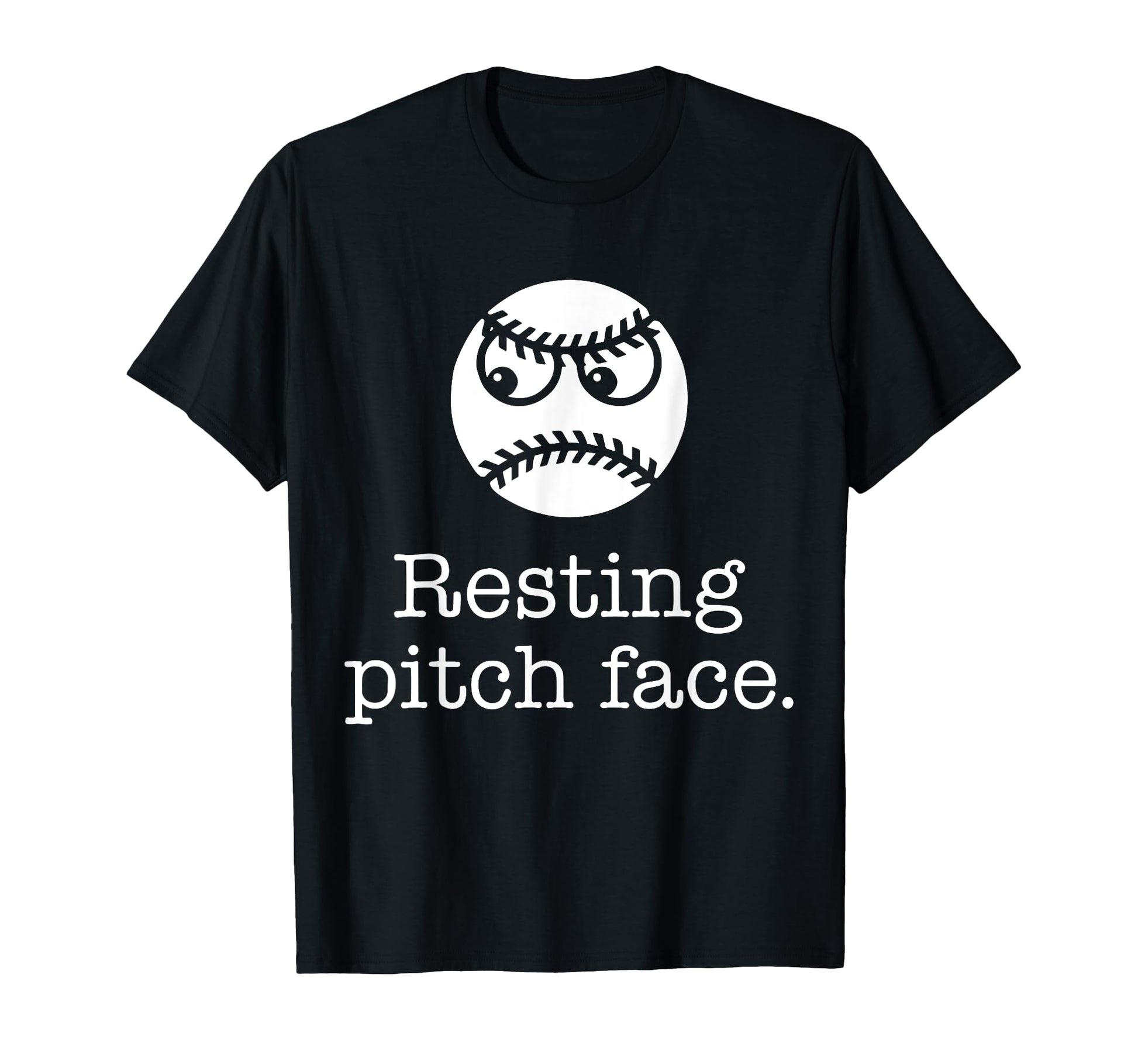 Resting Pitch Face Funny Baseball T-Shirt - Unique Graphic for Adults - T-Shirt, Sweatshirt, Hoodie