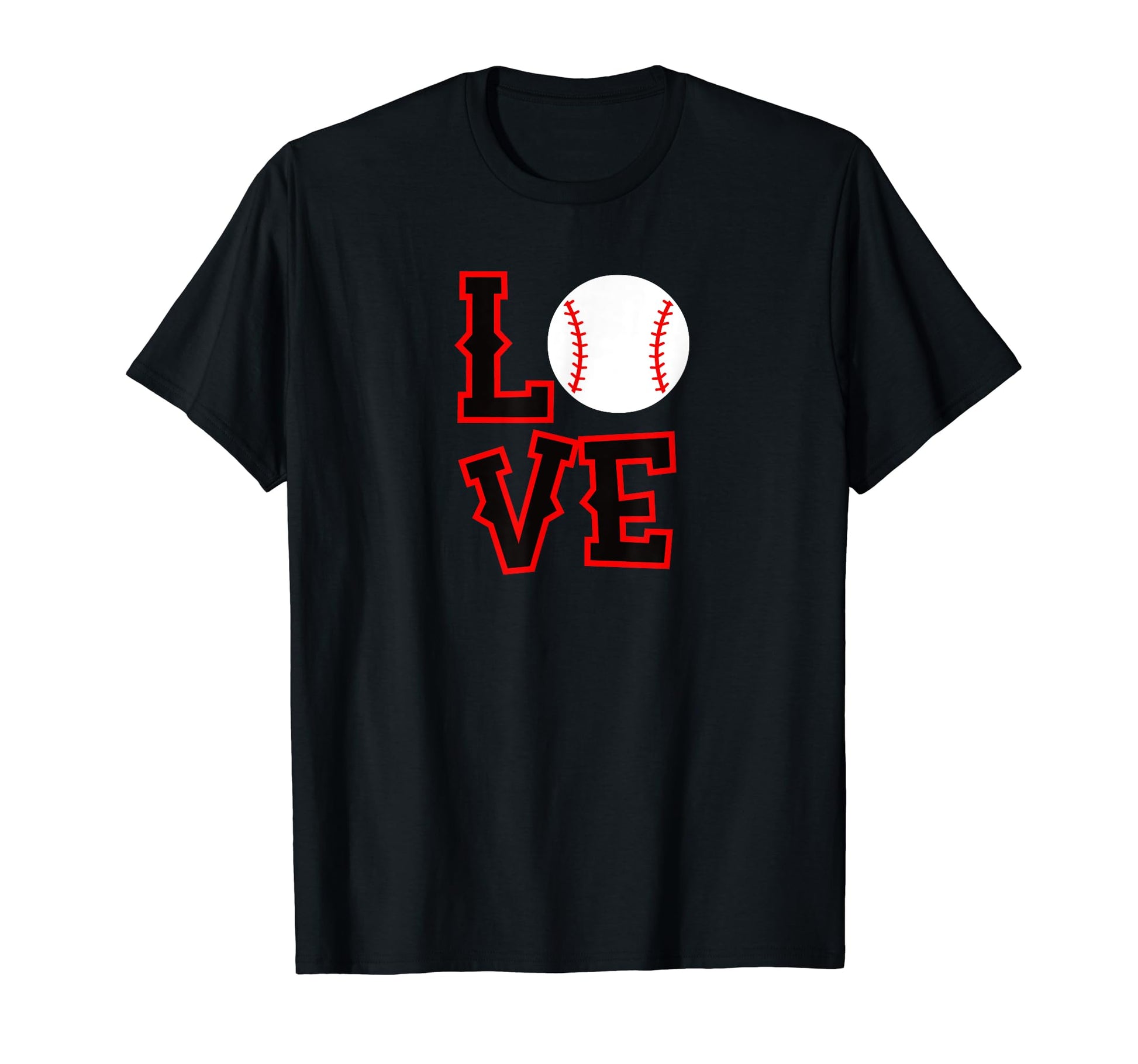 Love Baseball T-Shirt - Casual Everyday Wear Men Women - T-Shirt, Sweatshirt, Hoodie