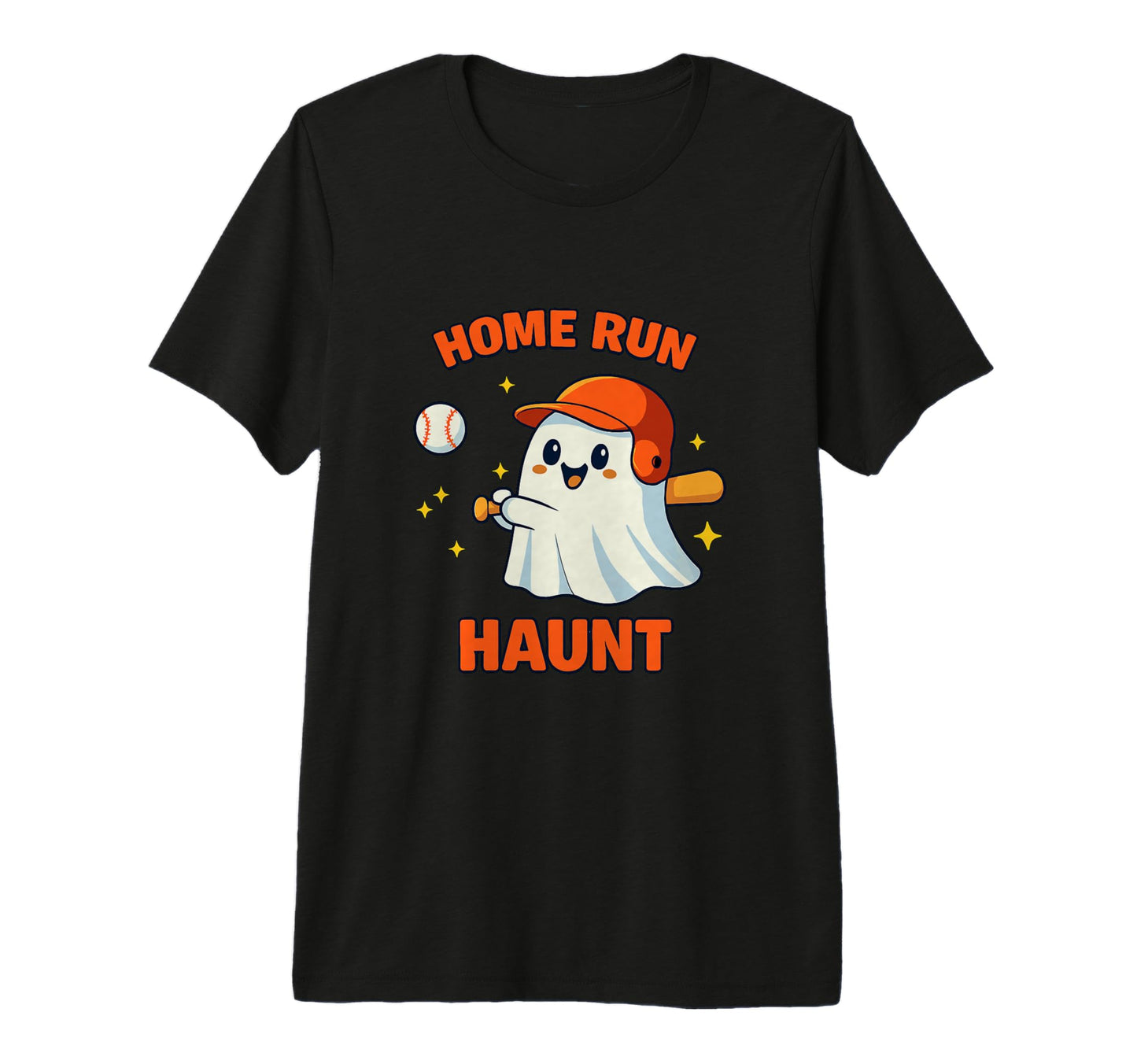 Home Run Haunt Ghost Baseball Player T-Shirt - Unique Graphic Unisex - T-Shirt, Sweatshirt, Hoodie