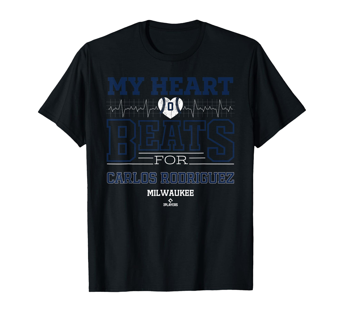 My Heart Beats Carlos Rodriguez T-Shirt - Trendy Graphic for Adults - T-Shirt, Sweatshirt, Hoodie