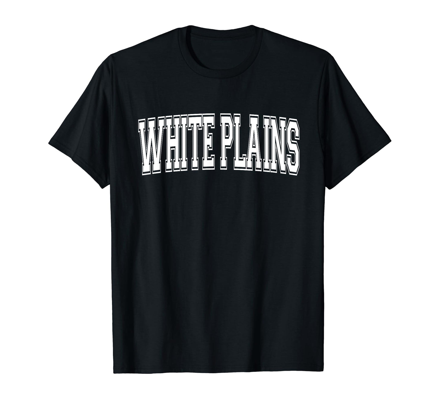 White Plains Ny New York Usa Sports Varsity T-Shirt - Unique Graphic Unisex - T-Shirt, Sweatshirt, Hoodie