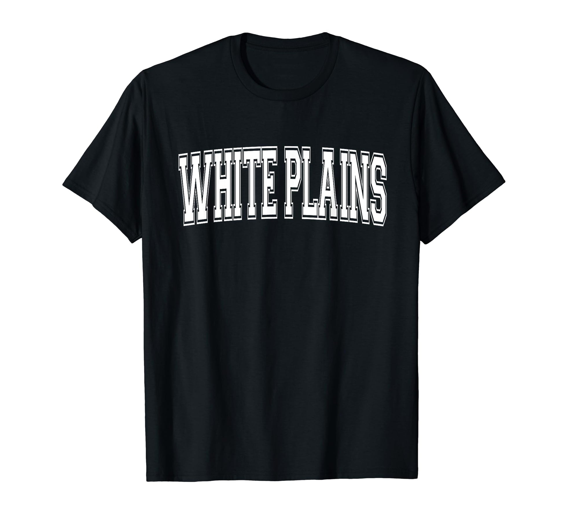 White Plains Ny New York Usa Sports Varsity T-Shirt - Unique Graphic Unisex - T-Shirt, Sweatshirt, Hoodie