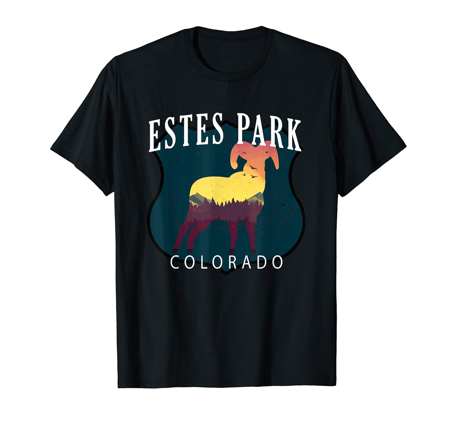 Colorado Mountain National Estes Park T-Shirt - Novelty Apparel Men Women - T-Shirt, Sweatshirt, Hoodie