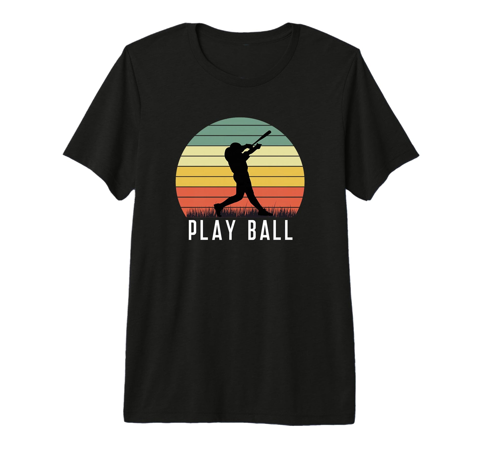 Baseball Batter Homerun Sunset T-Shirt - Streetwear Style for Adults - T-Shirt, Sweatshirt, Hoodie