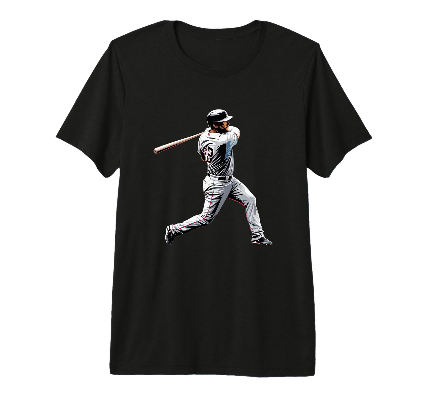 Home Run Baseball Player Dynamic T-Shirt - Casual Everyday Wear Unisex - T-Shirt, Sweatshirt, Hoodie