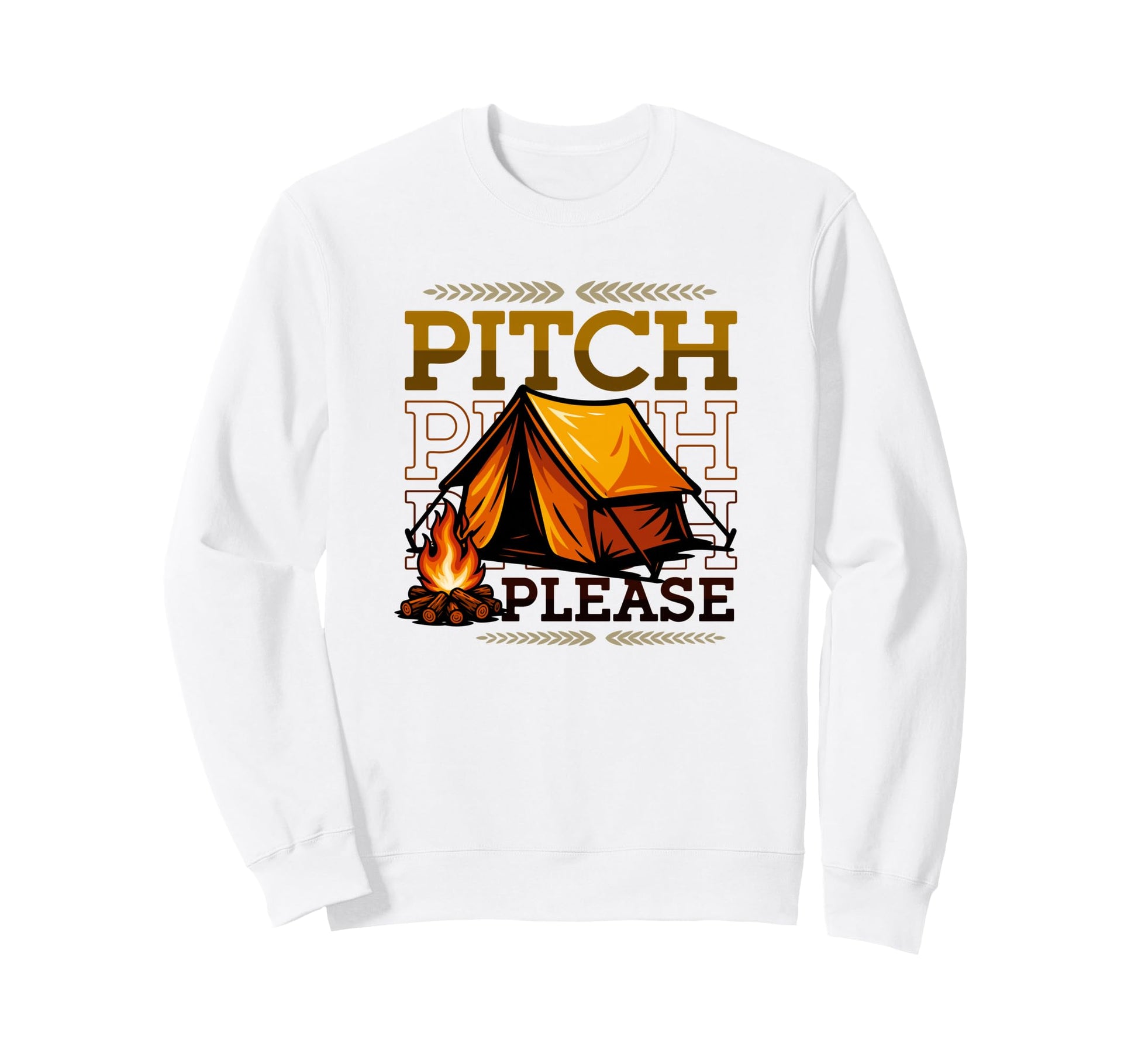 Funny Camping Sarcastic Camper Sweatshirt - Aesthetic Graphic Men Women - T-Shirt, Sweatshirt, Hoodie