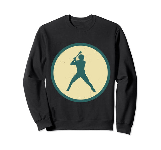 Baseball Batter Sport Player Sweatshirt - Casual Everyday Wear for Adults - T-Shirt, Sweatshirt, Hoodie
