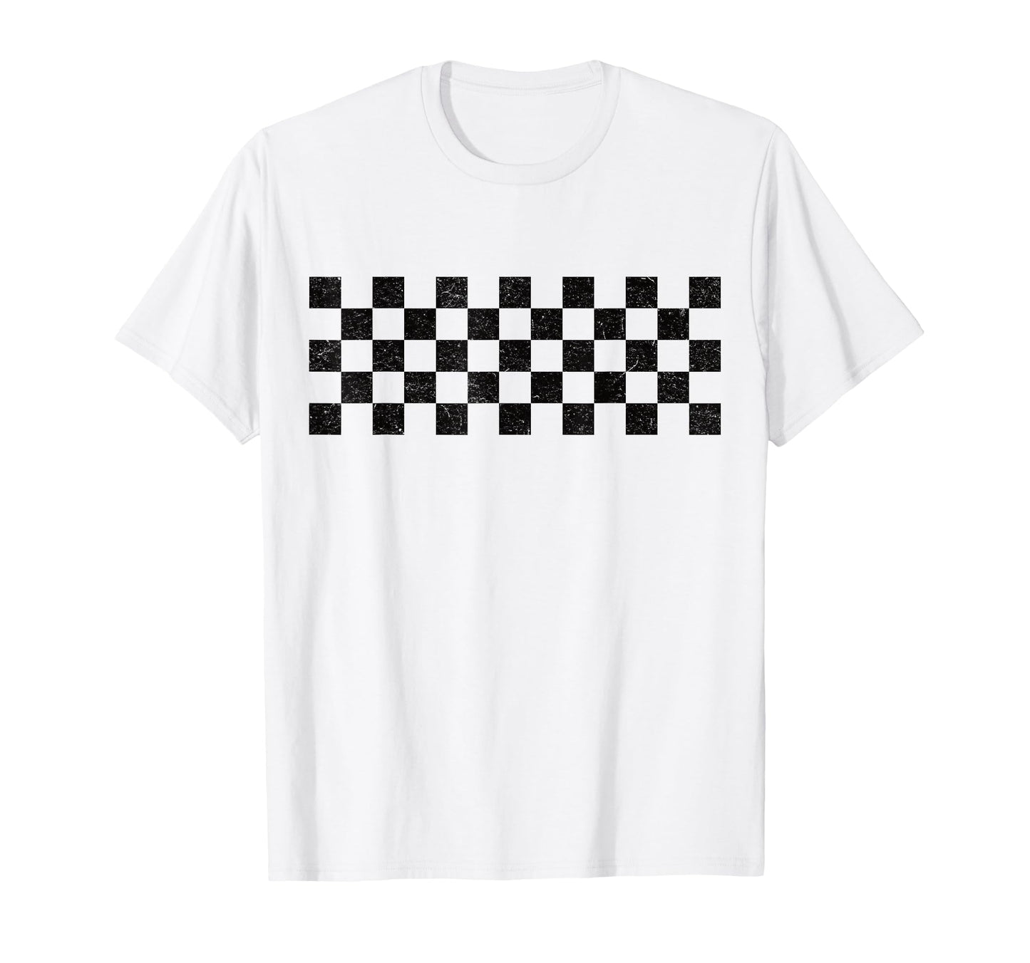 Checkered Pattern Checkerboard Check T-Shirt - Casual Everyday Wear Unisex - T-Shirt, Sweatshirt, Hoodie