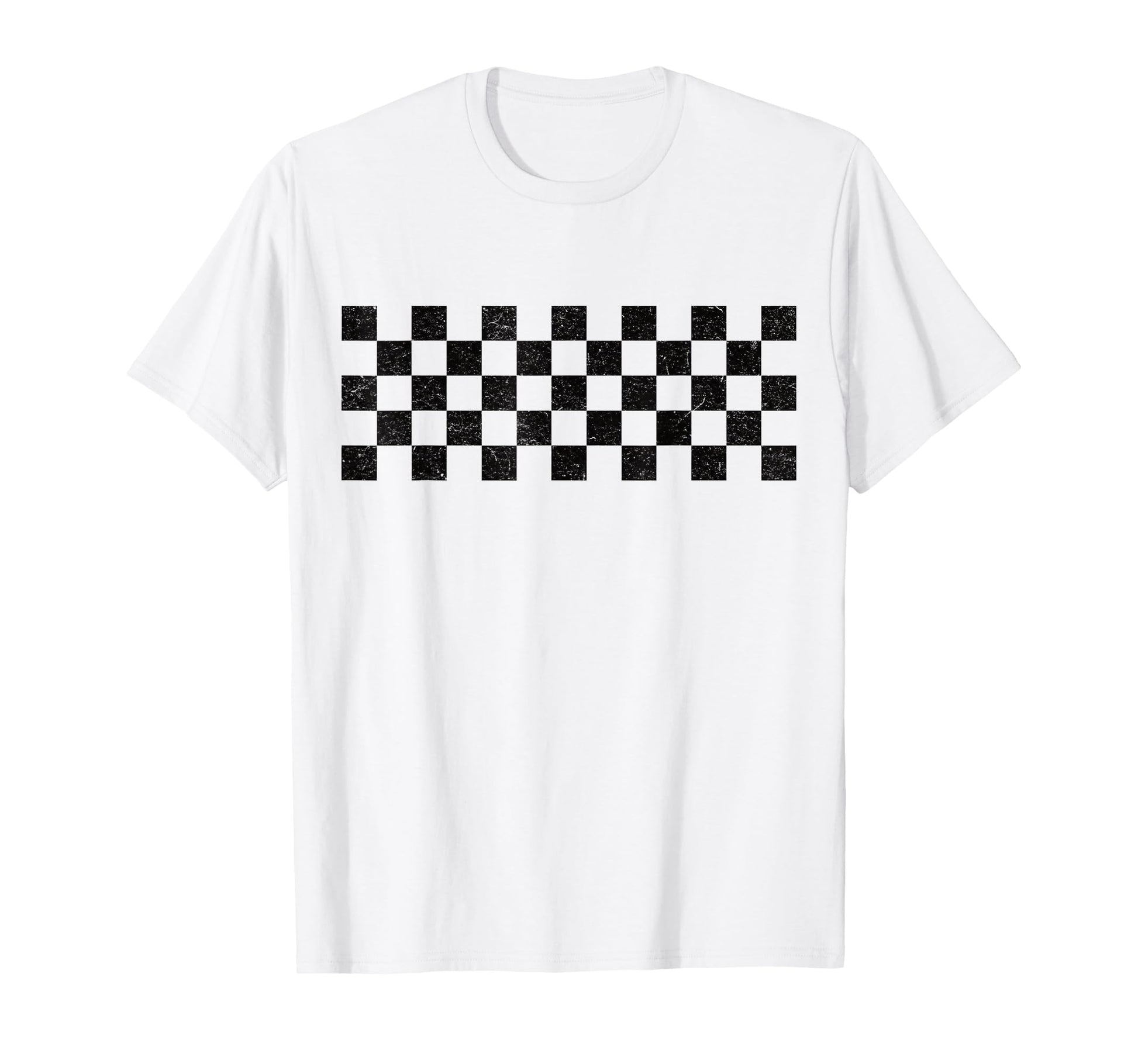 Checkered Pattern Checkerboard Check T-Shirt - Casual Everyday Wear Unisex - T-Shirt, Sweatshirt, Hoodie