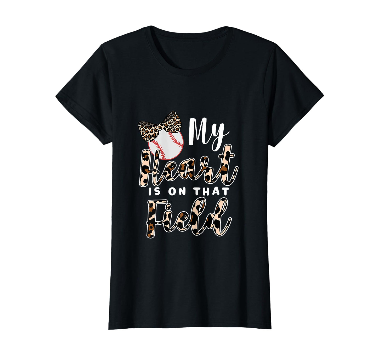 Teeball Mom Leopard Baseball Tball T-Shirt - Aesthetic Graphic Men Women - T-Shirt, Sweatshirt, Hoodie