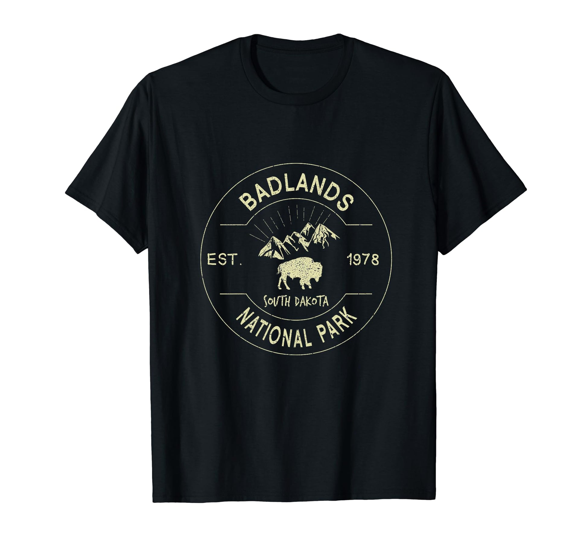 Badlands National Park South Dakota Mom T-Shirt - Custom Art Print Unisex - T-Shirt, Sweatshirt, Hoodie