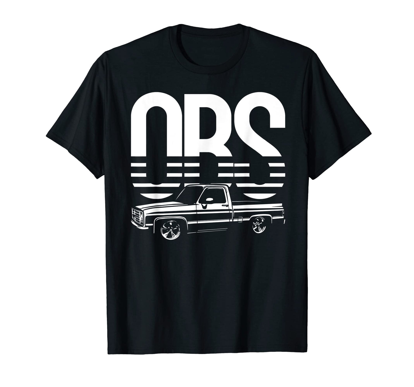 Obs Old Body Lowered Truck Car Show T-Shirt - Aesthetic Graphic for Adults - T-Shirt, Sweatshirt, Hoodie