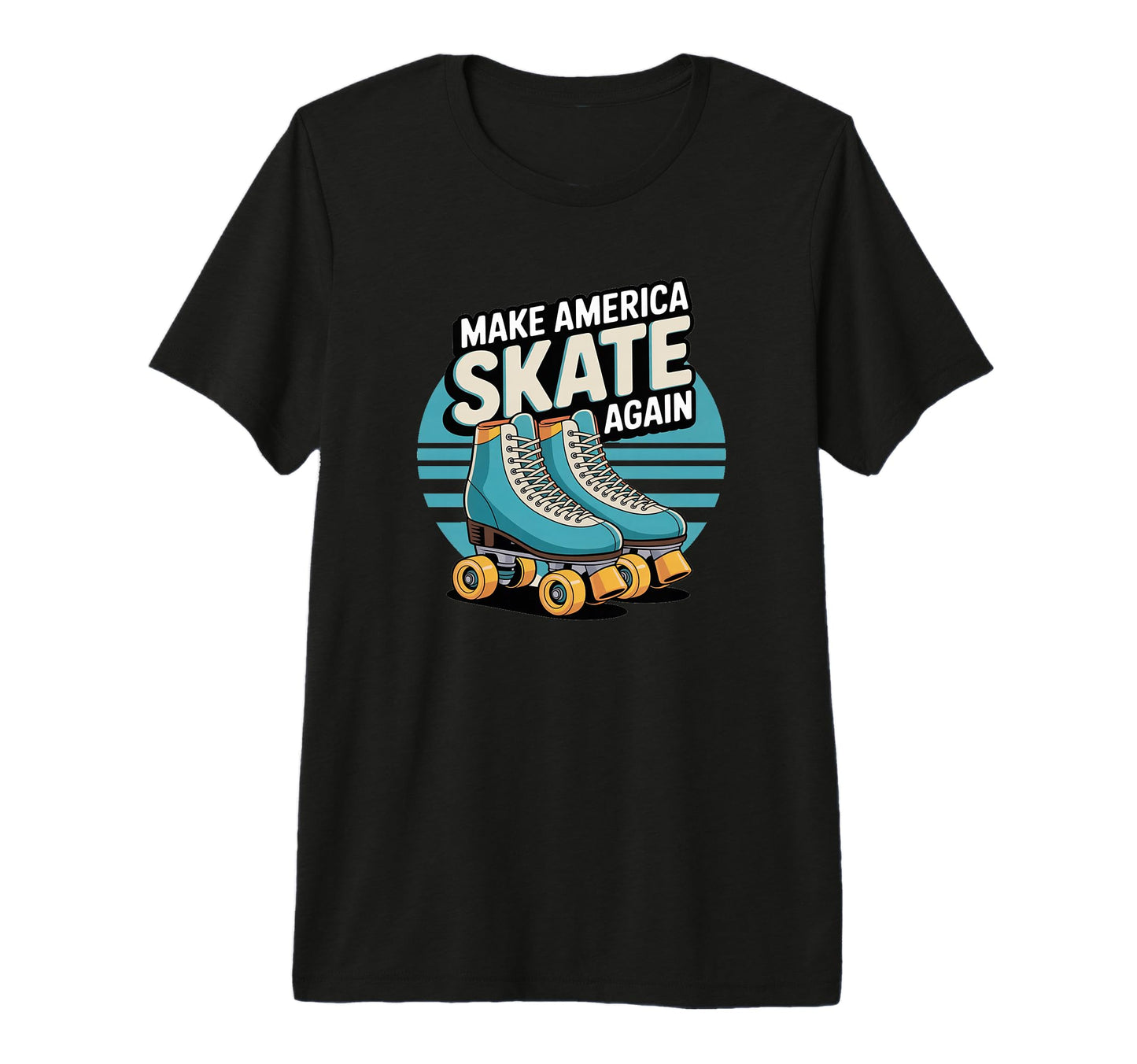 Funny Make America Skate Again Skating T-Shirt - Novelty Apparel Men Women - T-Shirt, Sweatshirt, Hoodie