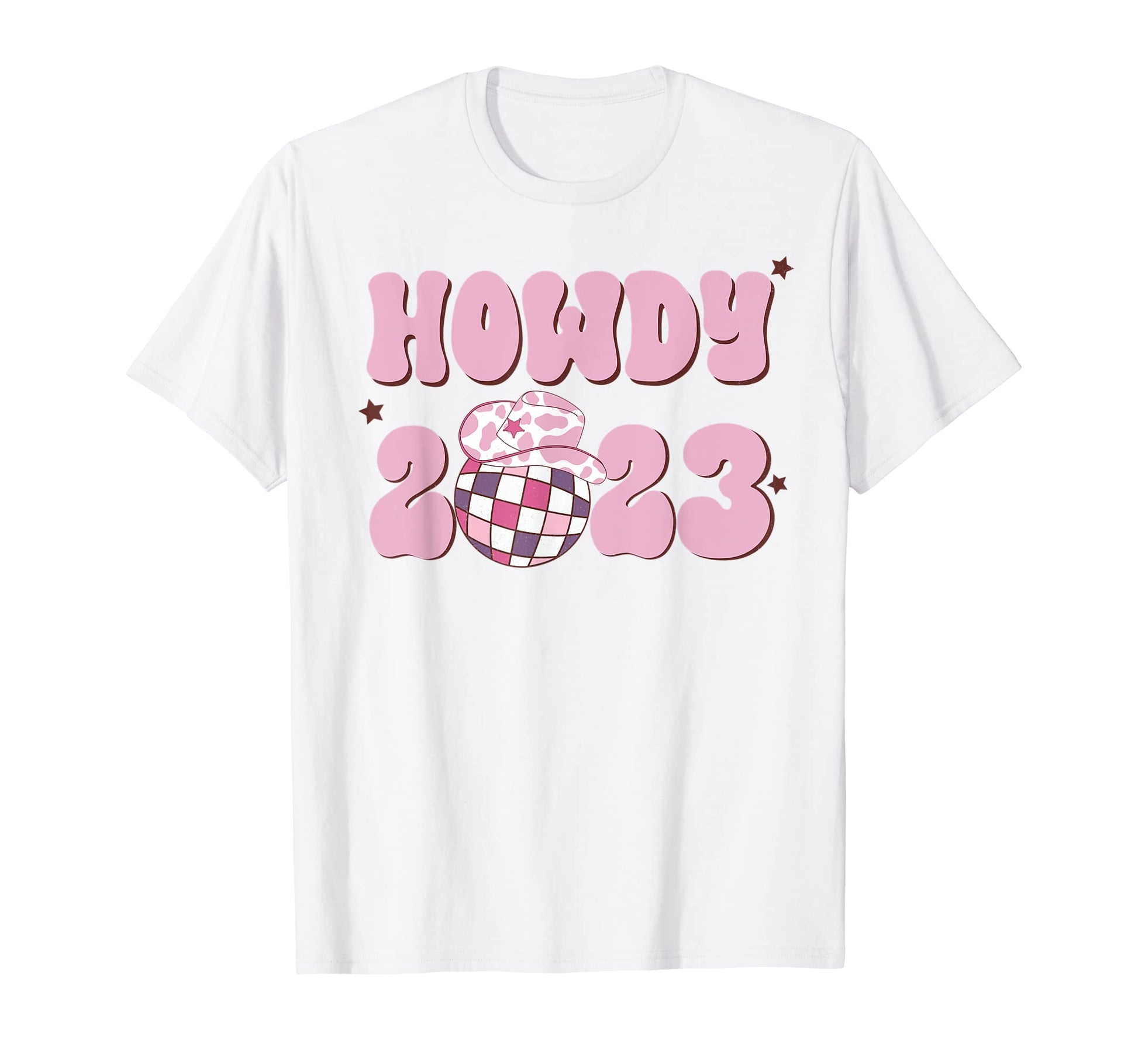 Howdy 2023 Cowboy Cowgirl New Year T-Shirt - Trendy Graphic for Adults - T-Shirt, Sweatshirt, Hoodie