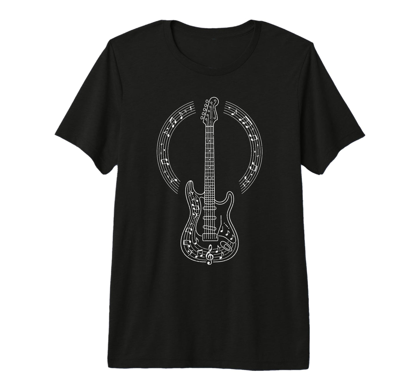 Electric Guitar Rock Band Guitarist Rock T-Shirt - Novelty Apparel Unisex - T-Shirt, Sweatshirt, Hoodie
