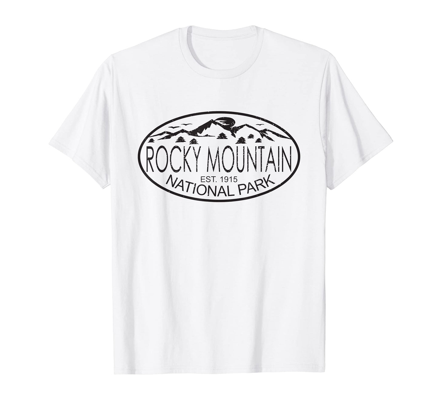 Rocky Mountain National Park Colorado T-Shirt - Unique Graphic for Adults - T-Shirt, Sweatshirt, Hoodie