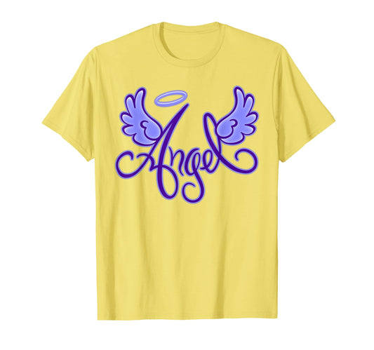 90S 00S Throwback Angel Wings Y2K T-Shirt - Novelty Apparel Unisex - T-Shirt, Sweatshirt, Hoodie