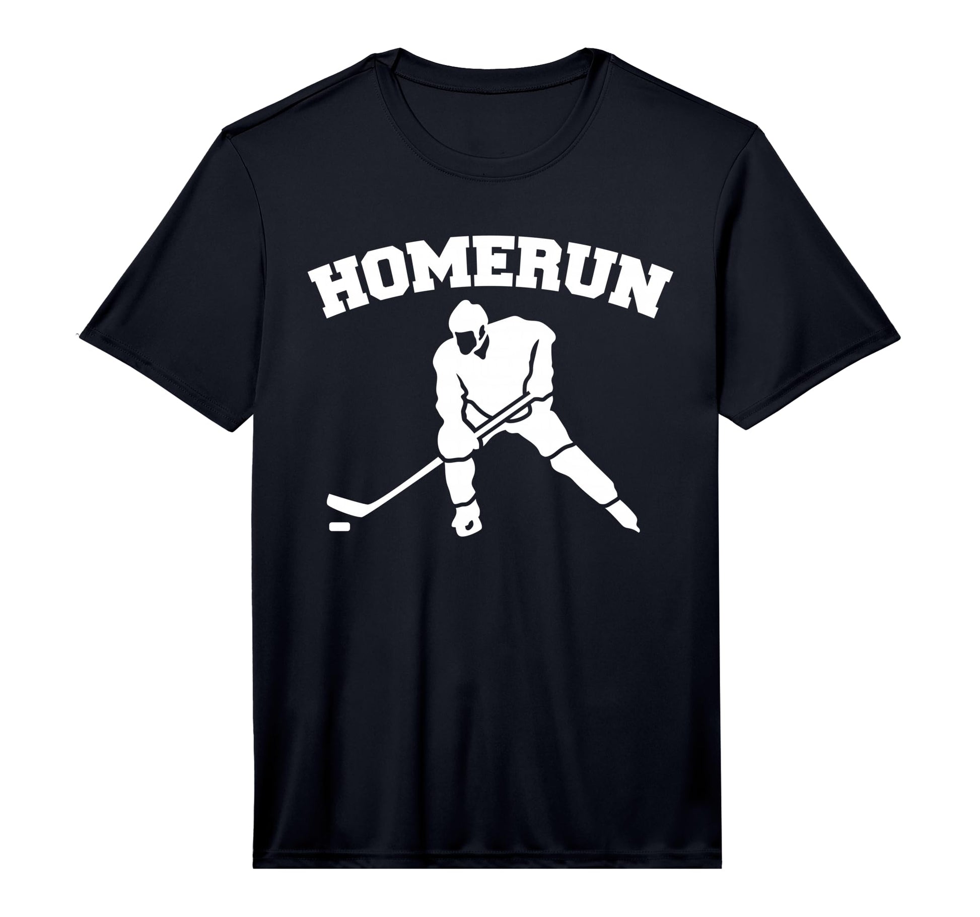 Mens Homerun Ice Hockey Funny Hockey T-Shirt - Aesthetic Graphic Men Women - T-Shirt, Sweatshirt, Hoodie