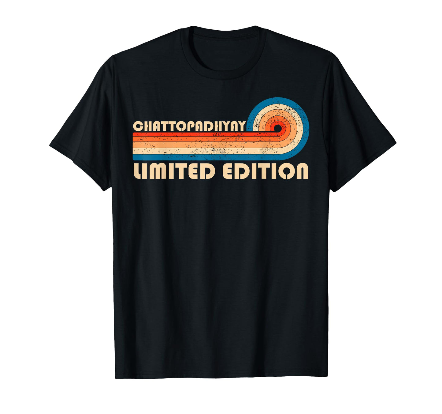 Chattopadhyay 70S 80S Sunset Stripe T-Shirt - Trendy Graphic for Adults - T-Shirt, Sweatshirt, Hoodie