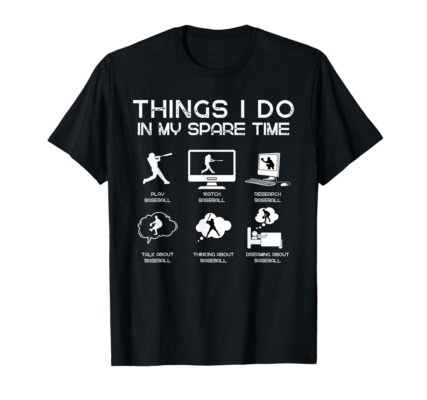 Things I Do My Spare Time Funny T-Shirt - Aesthetic Graphic Unisex - T-Shirt, Sweatshirt, Hoodie