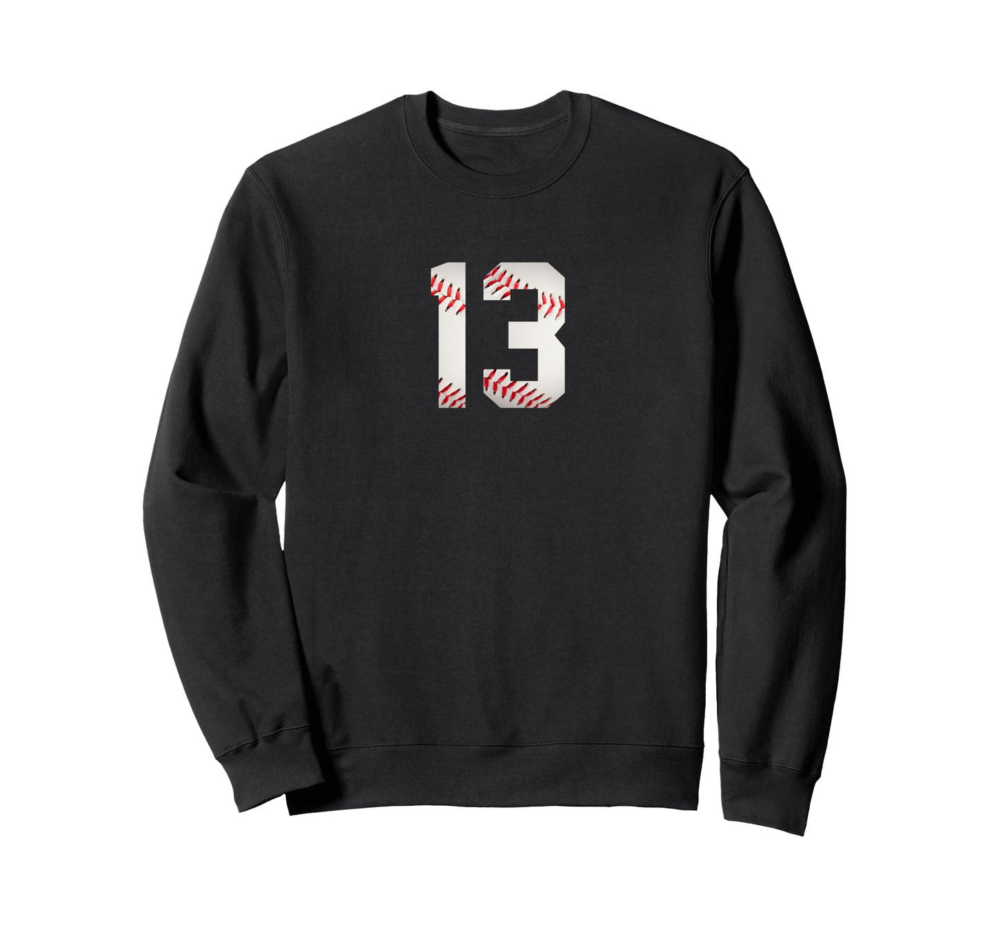 Number 13 Minimalist Birthday Sweatshirt - Unique Graphic for Adults - T-Shirt, Sweatshirt, Hoodie
