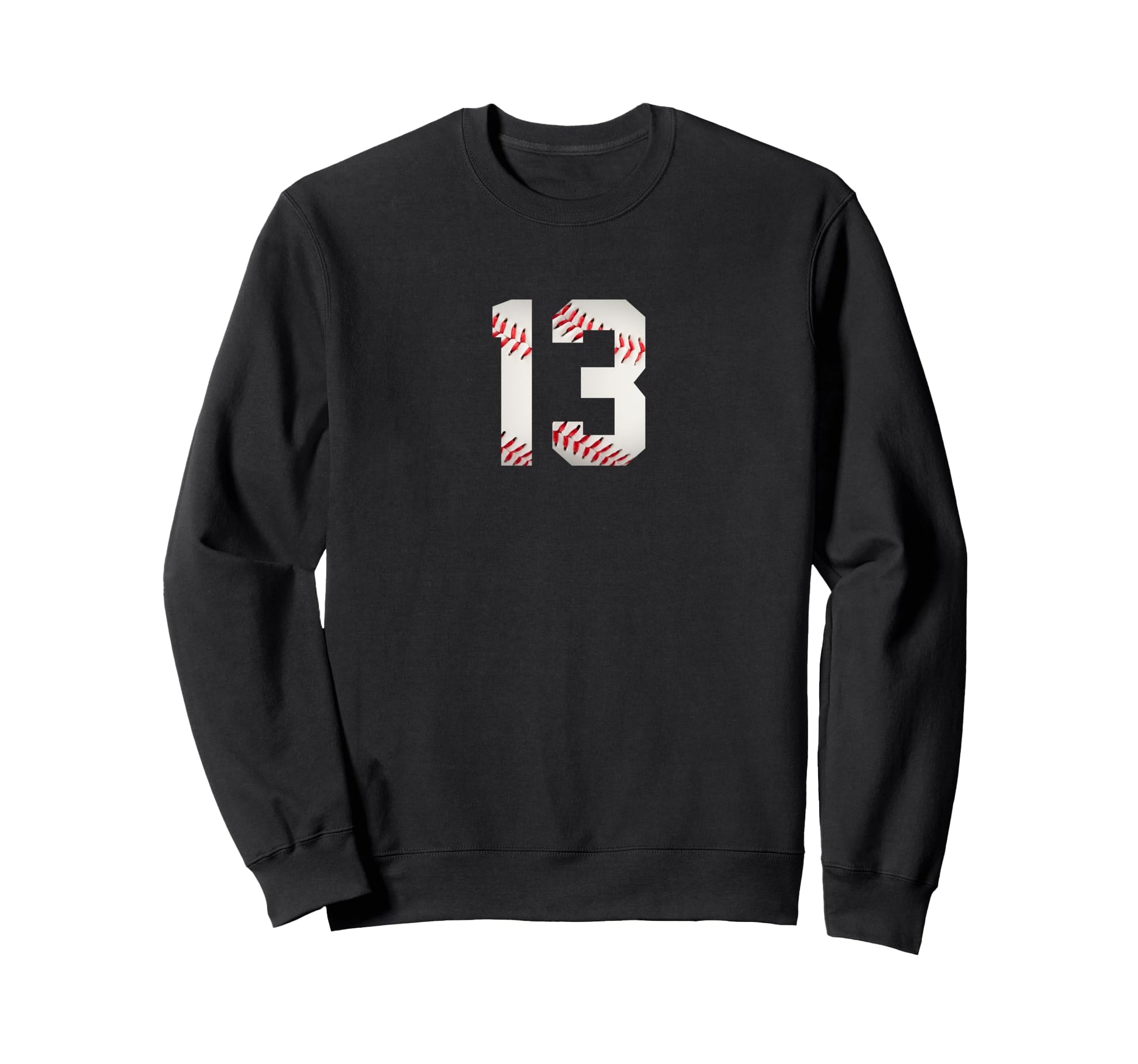 Number 13 Minimalist Birthday Sweatshirt - Unique Graphic for Adults - T-Shirt, Sweatshirt, Hoodie
