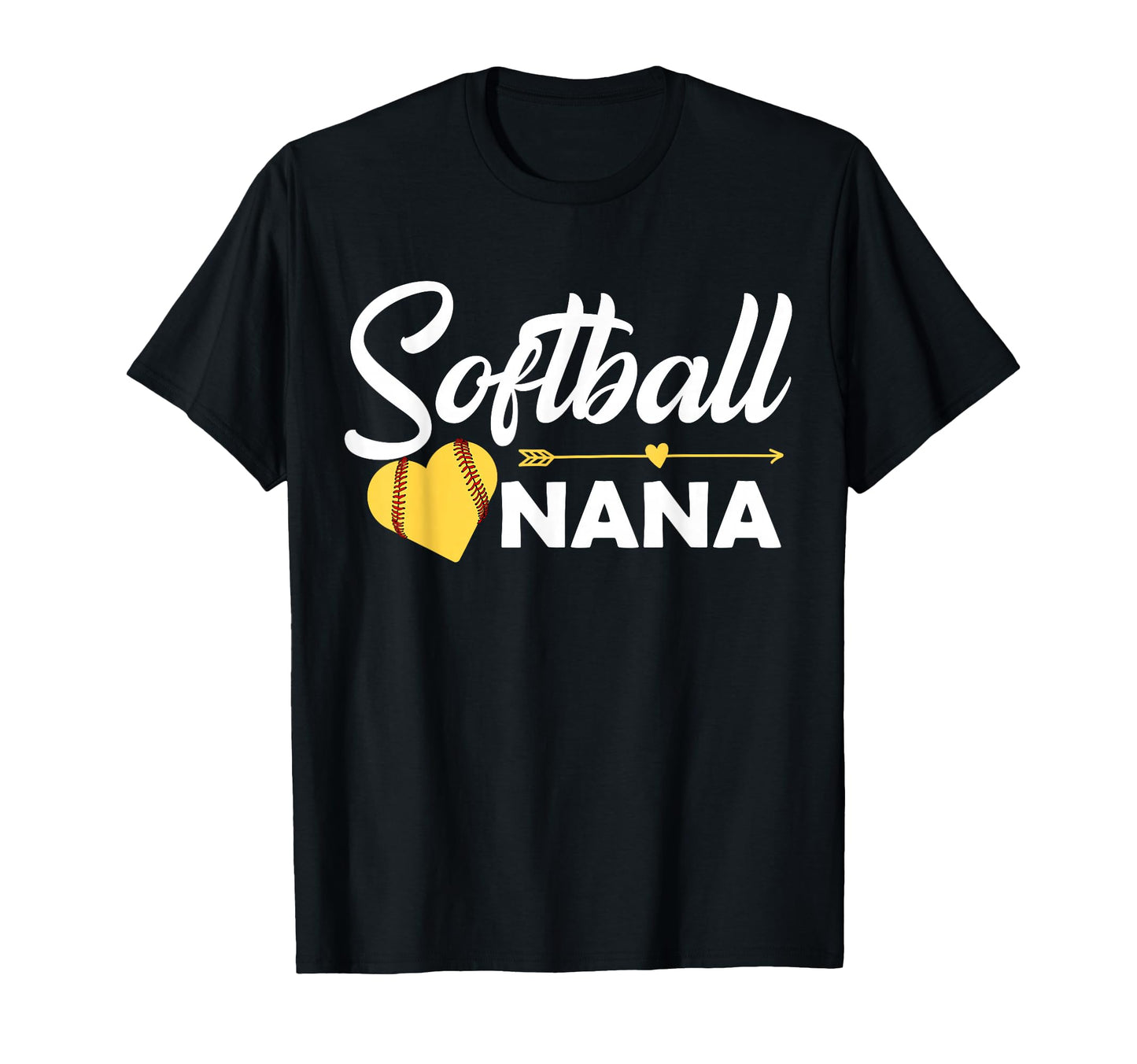 Ball Nana Love Playing Baseball Softball T-Shirt - Graphic Print Men Women - T-Shirt, Sweatshirt, Hoodie