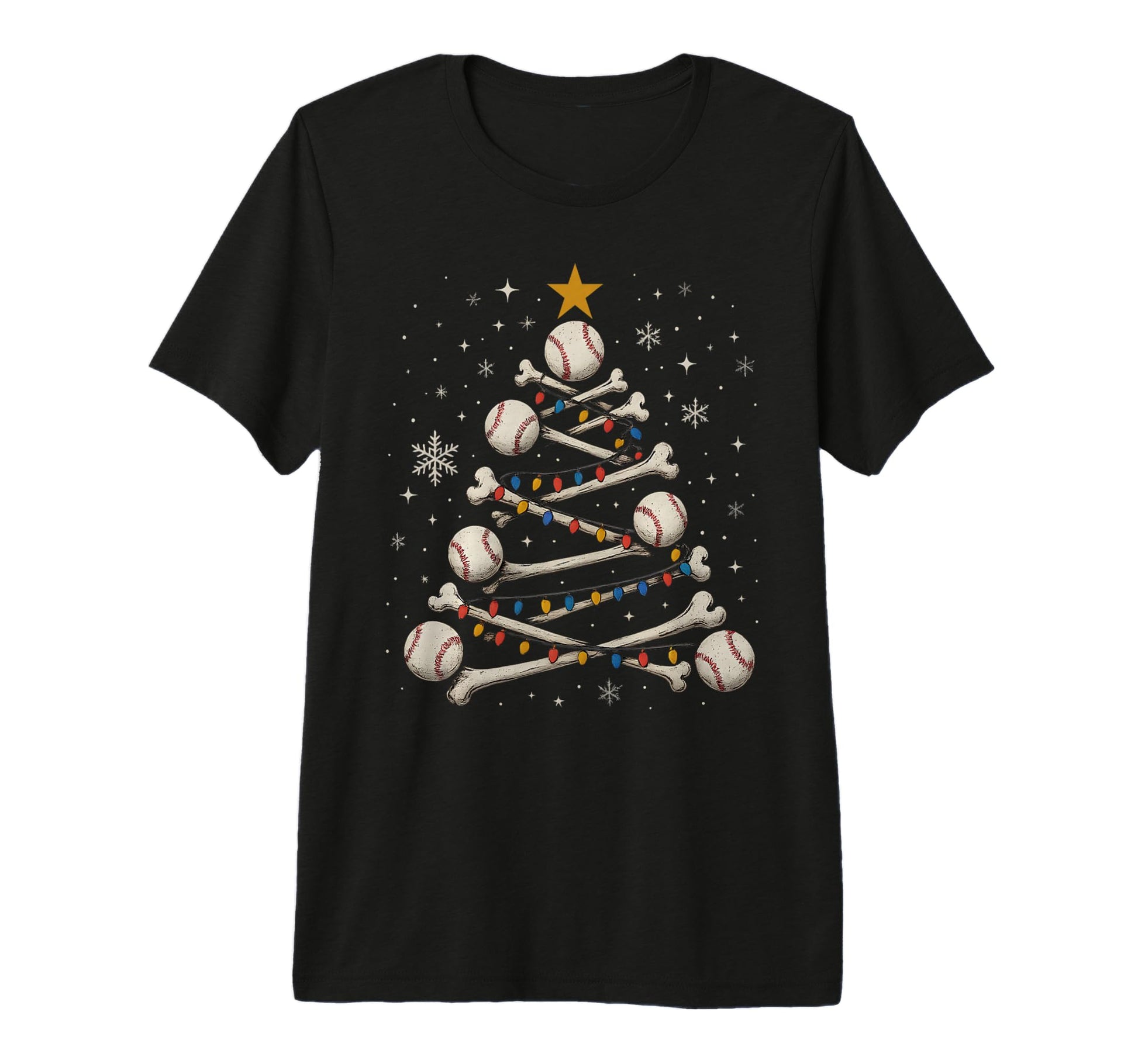 Baseball Tree Skeleton Bones Skulls T-Shirt - Streetwear Style for Adults - T-Shirt, Sweatshirt, Hoodie