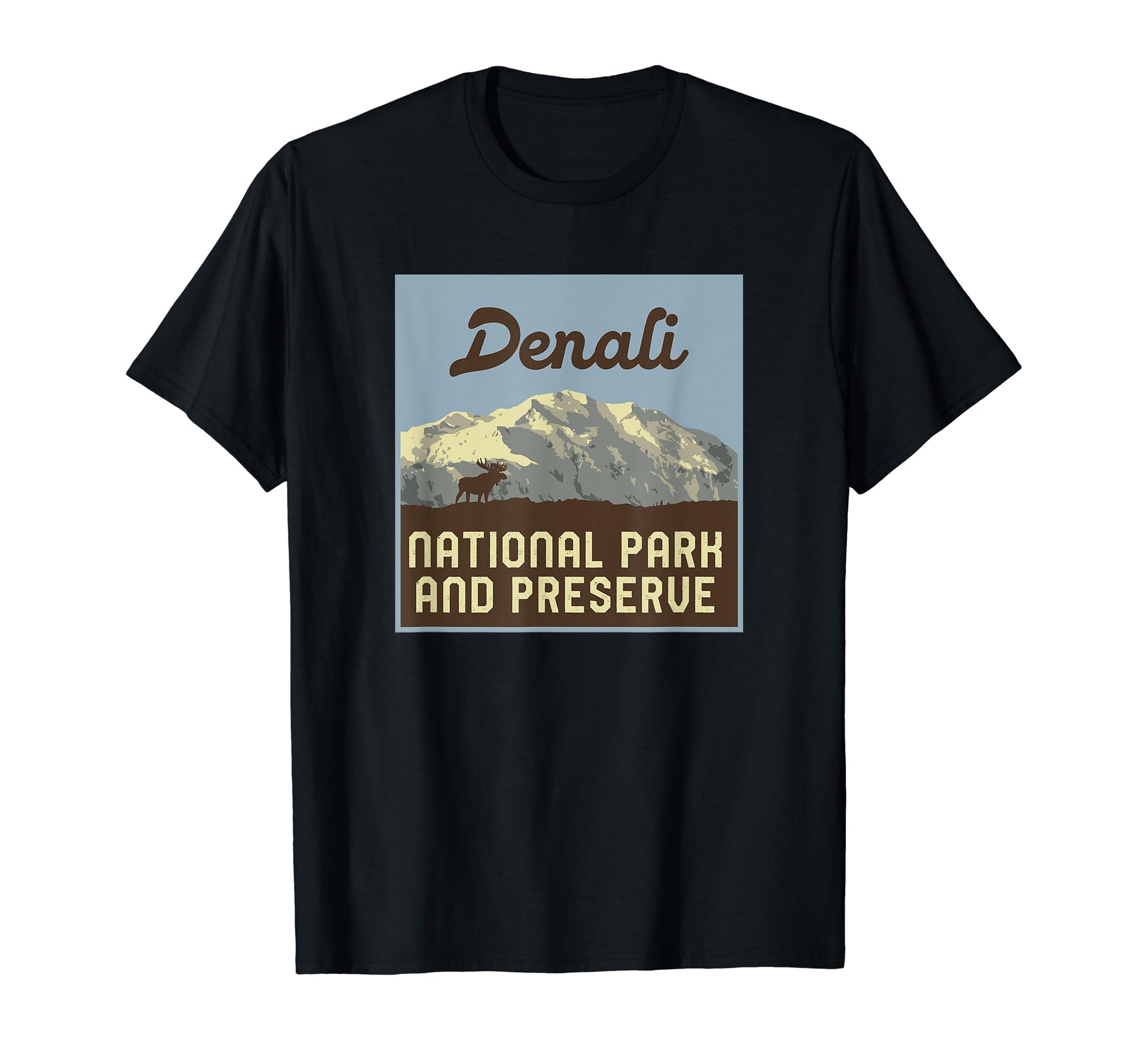 Denali National Park Alaska Minimalist T-Shirt - Streetwear Style Unisex - T-Shirt, Sweatshirt, Hoodie