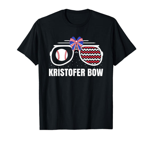 American Glasses Kristofer Bow T-Shirt - Trendy Graphic for Adults - T-Shirt, Sweatshirt, Hoodie