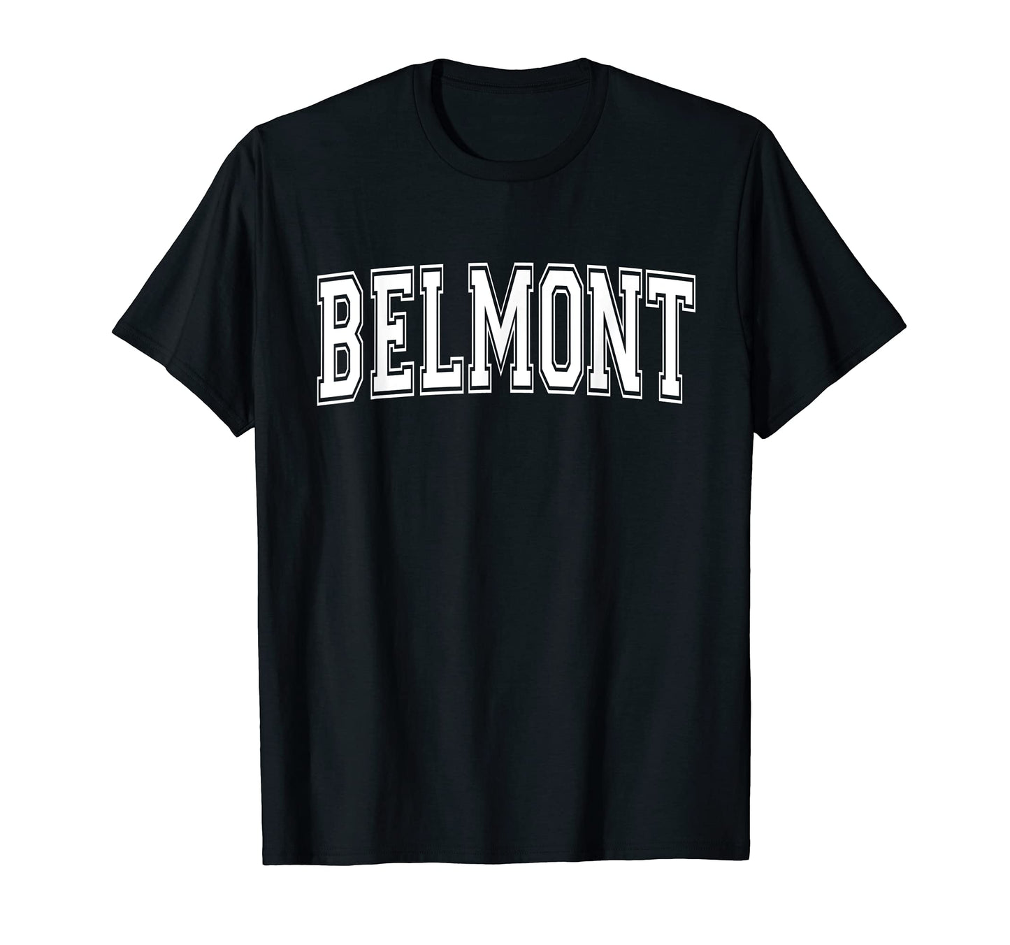 Belmont Ca California Usa Sports T-Shirt - Minimalist Print Men Women - T-Shirt, Sweatshirt, Hoodie