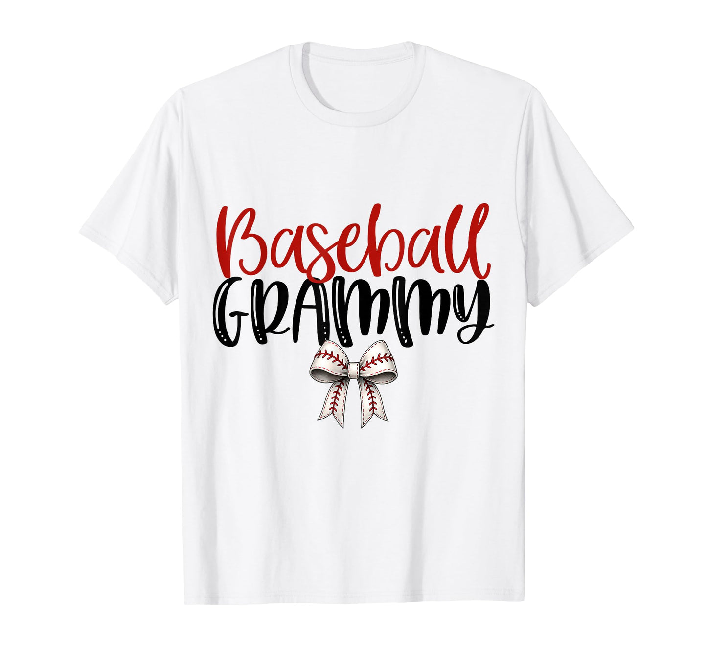 Baseball Grammy Coquette Bow Game Day T-Shirt - Unique Graphic Men Women - T-Shirt, Sweatshirt, Hoodie