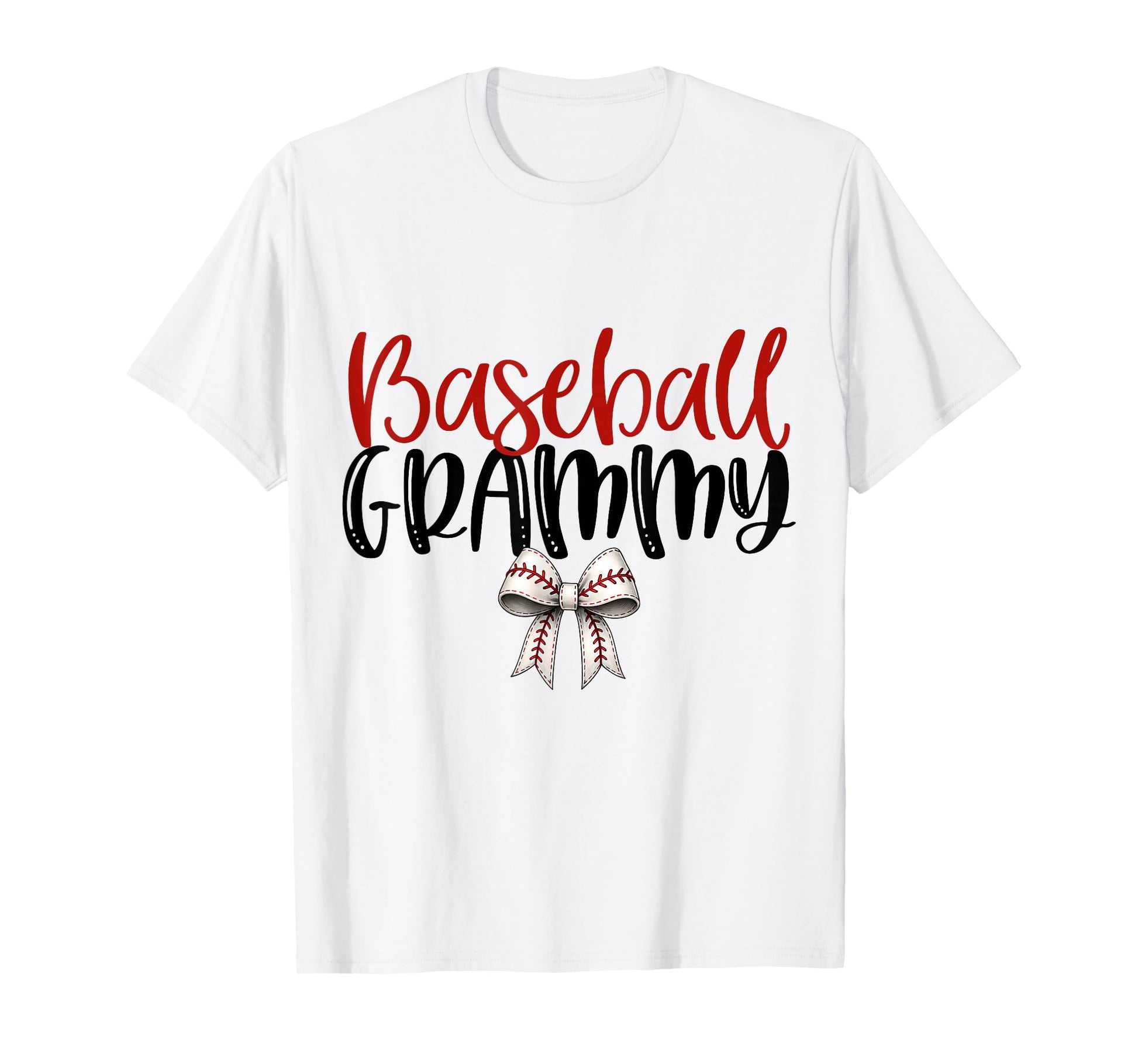 Baseball Grammy Coquette Bow Game Day T-Shirt - Unique Graphic Men Women - T-Shirt, Sweatshirt, Hoodie