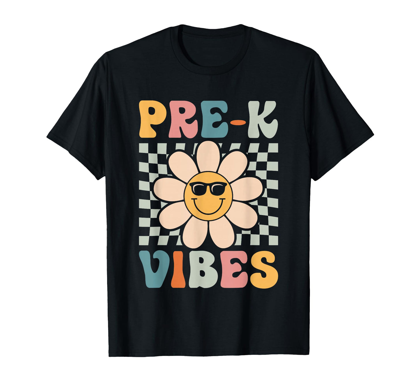 Pre K Vibes Pre Kindergarten Team 1St T-Shirt - Novelty Apparel for Adults - T-Shirt, Sweatshirt, Hoodie