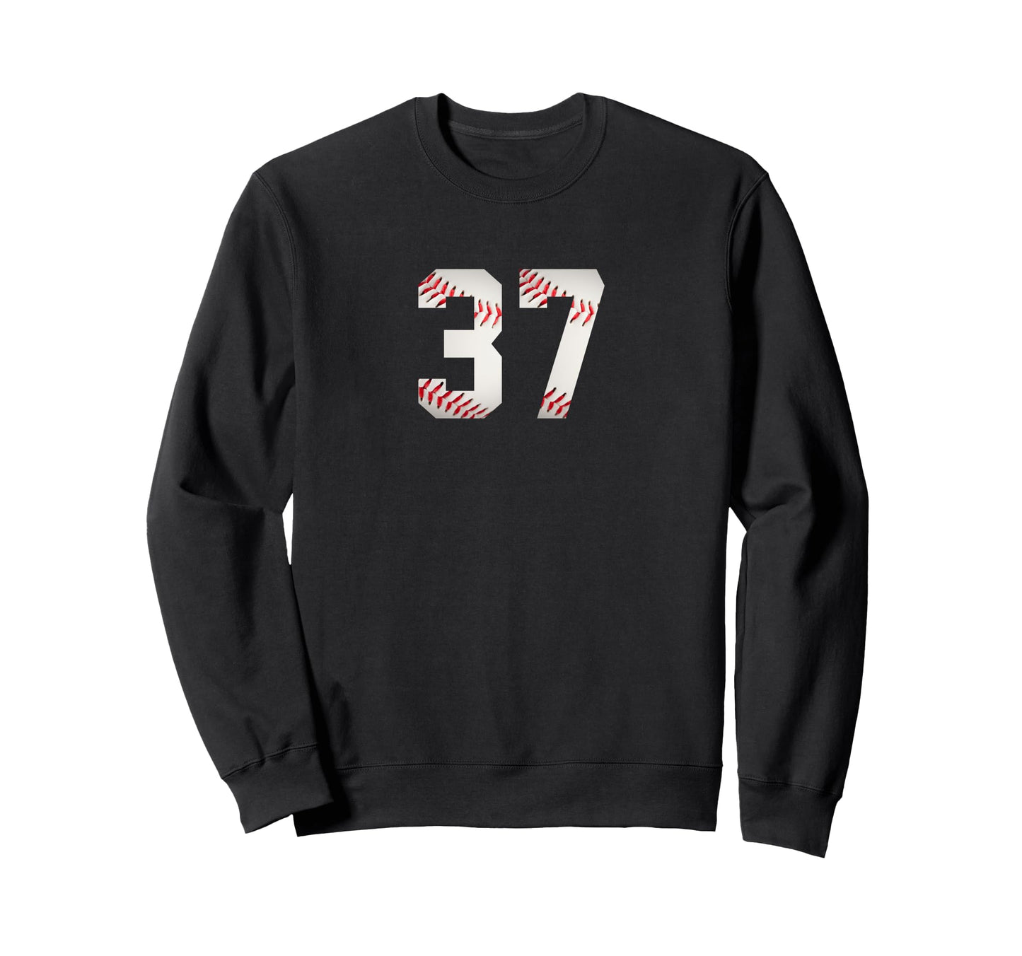 Number 37 Minimalist Birthday Sweatshirt - Fun Novelty Design Unisex - T-Shirt, Sweatshirt, Hoodie