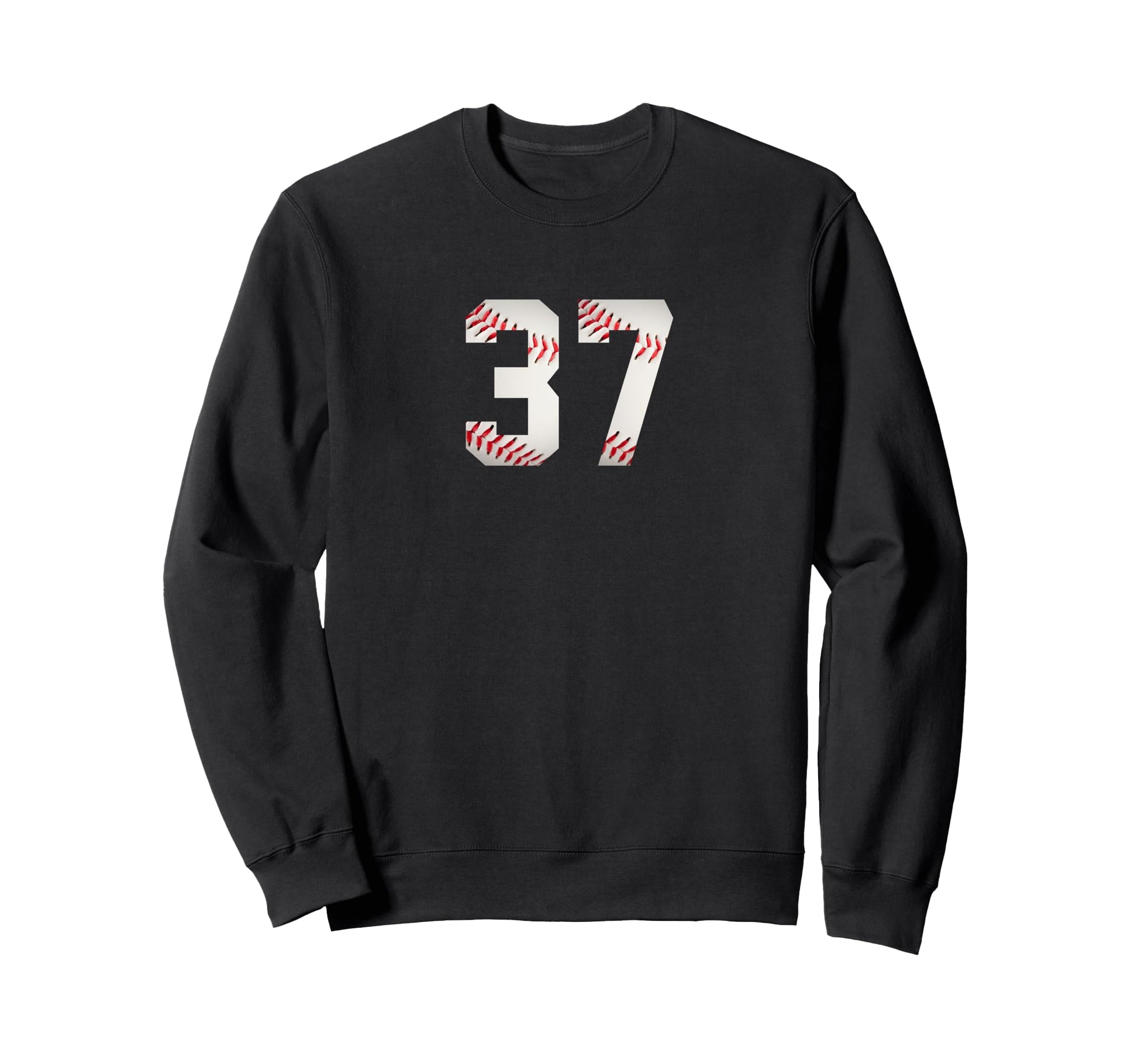 Number 37 Minimalist Birthday Sweatshirt - Fun Novelty Design Unisex - T-Shirt, Sweatshirt, Hoodie