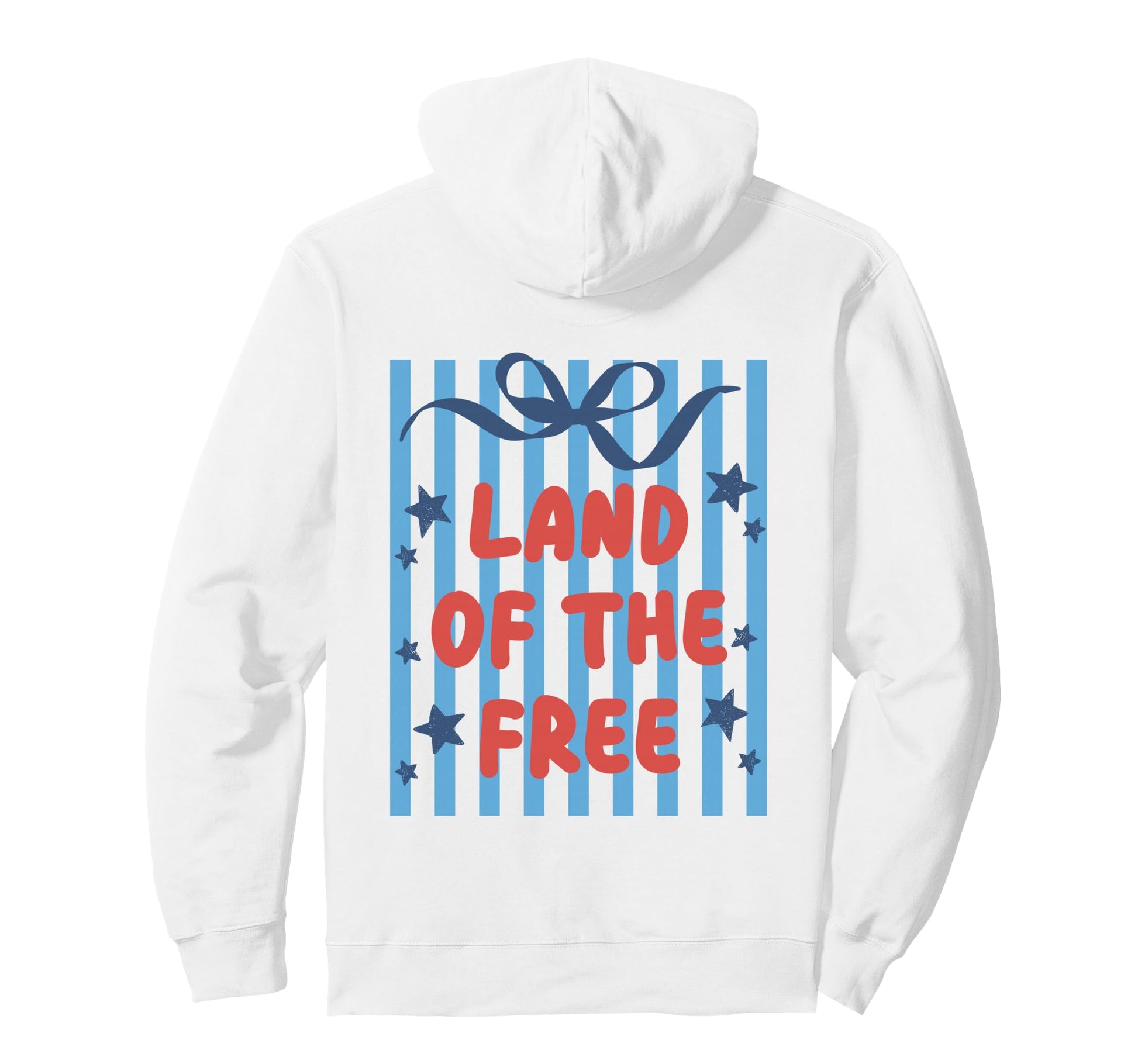 4Th July Land Free July 4Th Memorial Hoodie - Fun Novelty Design Unisex - T-Shirt, Sweatshirt, Hoodie