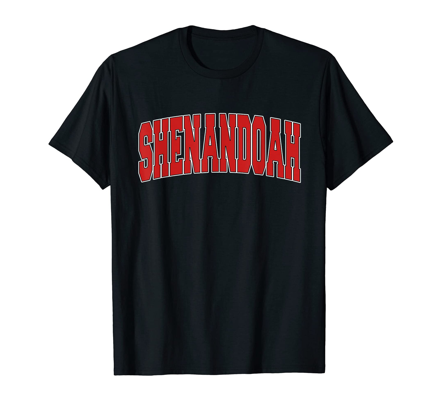 Shenandoah Ia Iowa Varsity Usa T-Shirt - Fun Novelty Design for Adults - T-Shirt, Sweatshirt, Hoodie