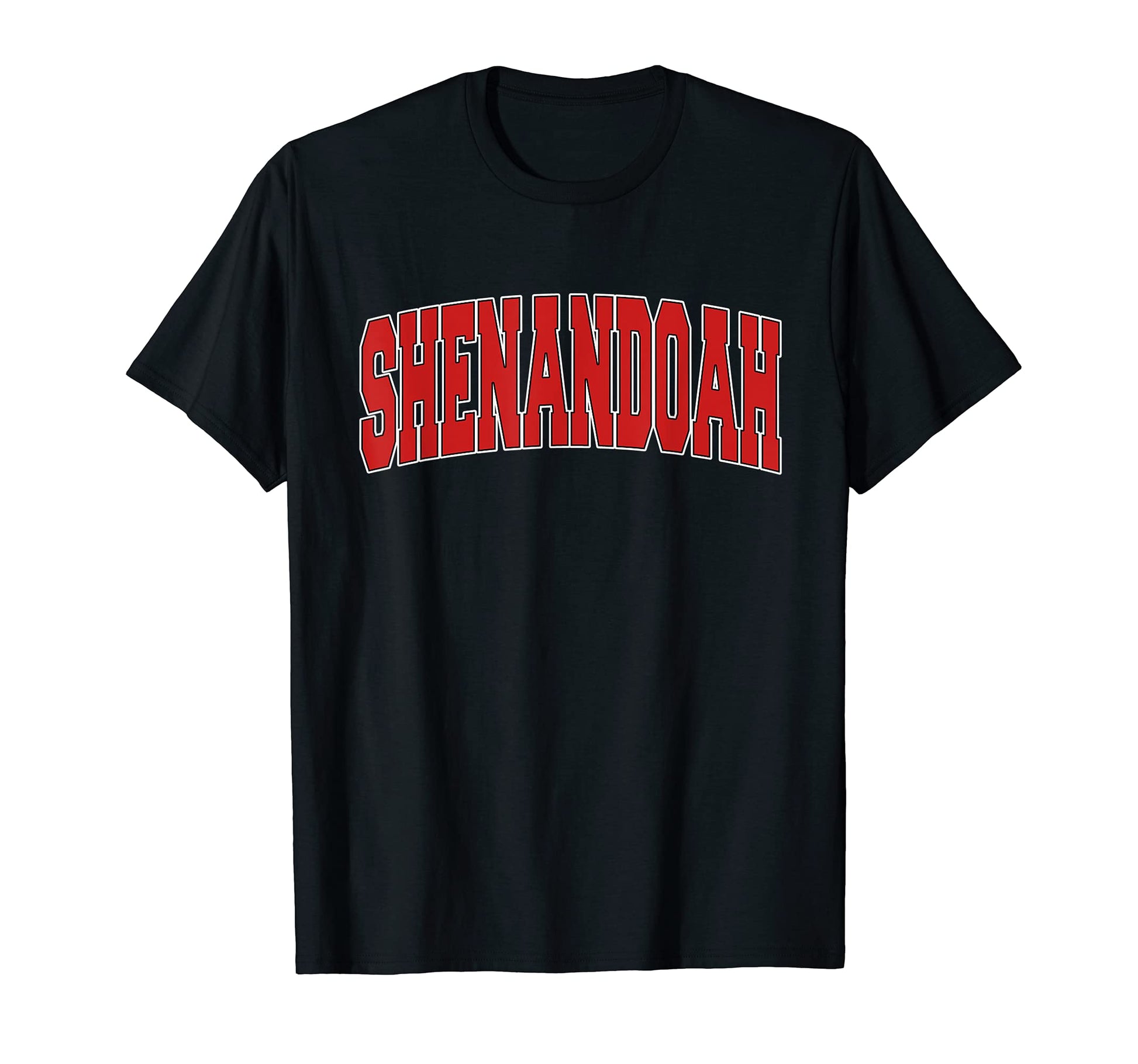 Shenandoah Ia Iowa Varsity Usa T-Shirt - Fun Novelty Design for Adults - T-Shirt, Sweatshirt, Hoodie