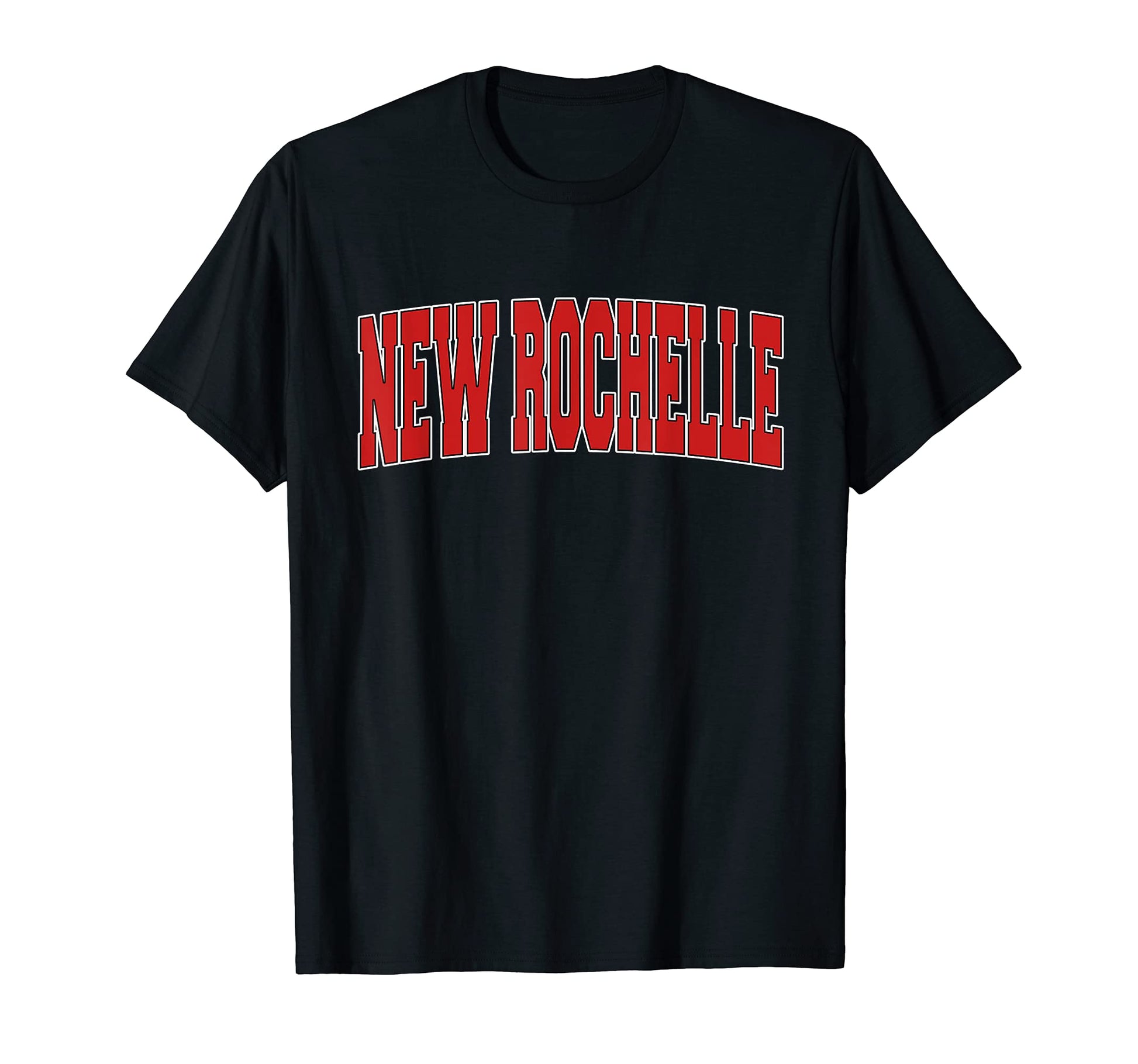 New Rochelle Ny New York Varsity Usa T-Shirt - Minimalist Print Unisex - T-Shirt, Sweatshirt, Hoodie